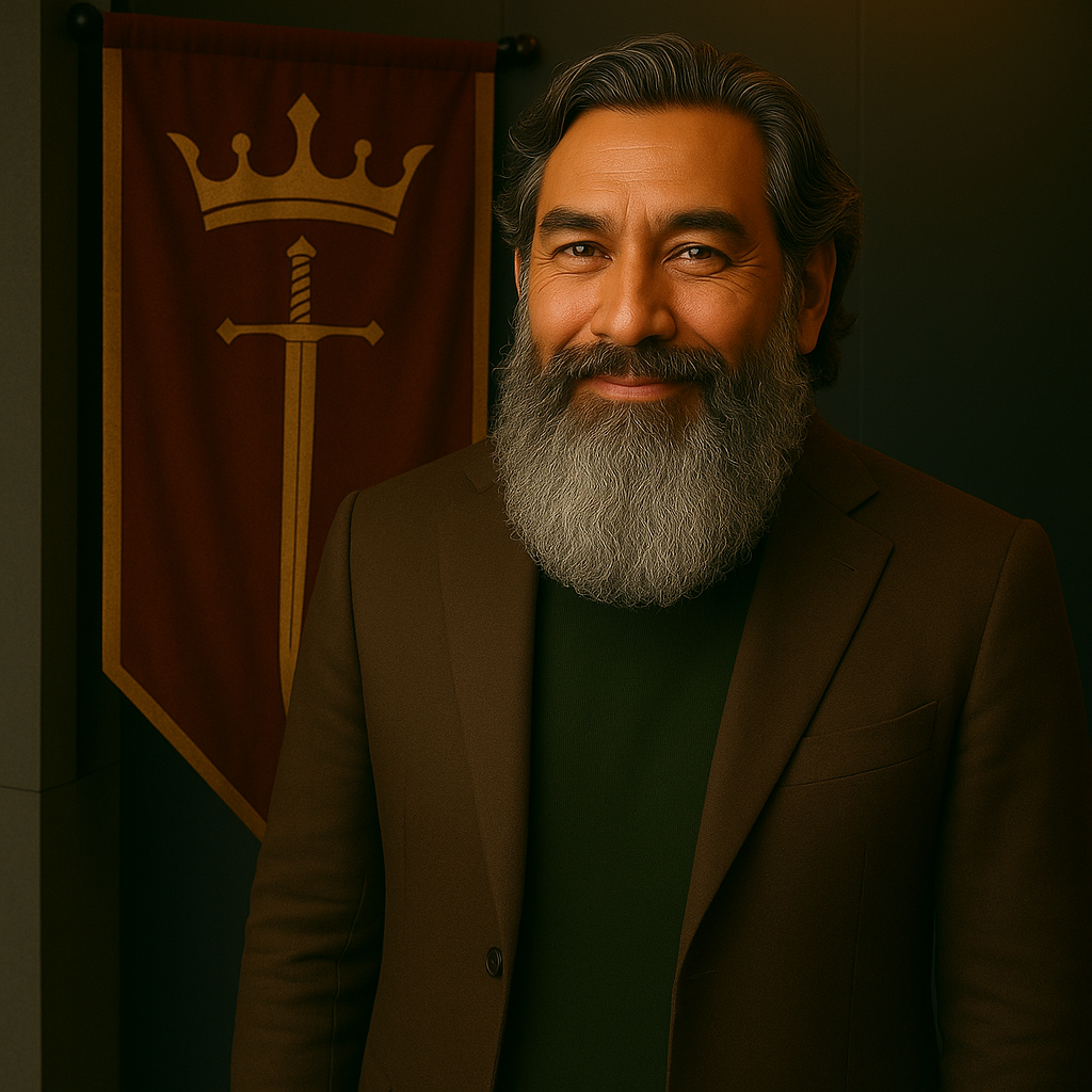 Portrait of Merlin H. Staffwell, CEO & Founder