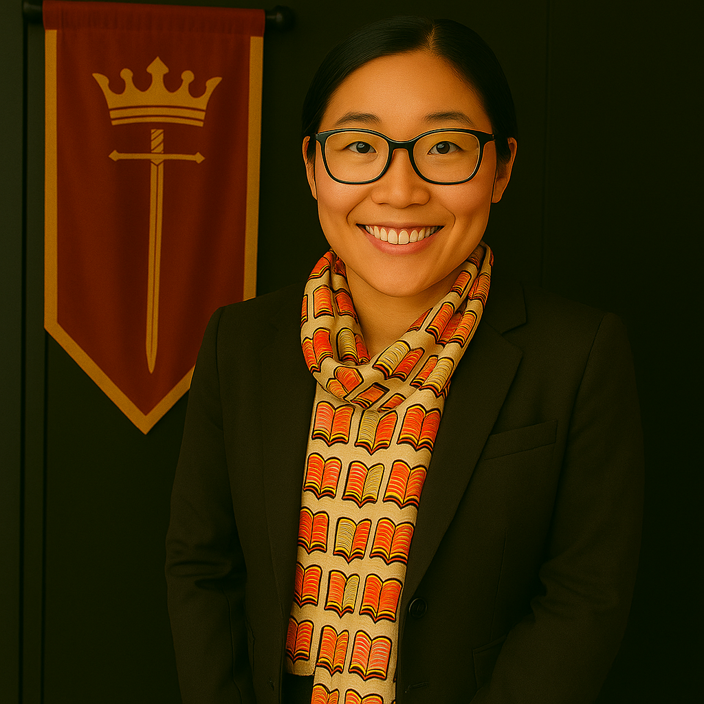 Portrait of Yue Bookweaver, Chief Learning Officer